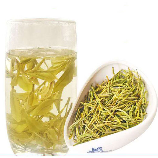 Ganxiangpo Golden Bud New Tea Rain Before Anhui Yellow Tea Bag Authentic Ration Tea Yellow Green Tea Extra Strong Fragrance 2024 125g (Try)