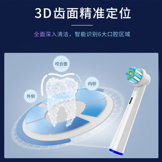 Dong Nailun adapts to oral-B Braun Oral B electric toothbrush head D12D16D100P2000P40003709 and other universal with protective cover