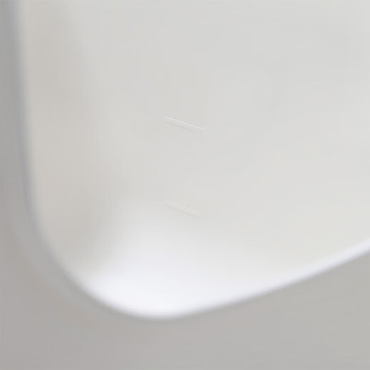 MUJI polypropylene cat litter box with lid pet supplies cat toilet balcony semi-enclosed white