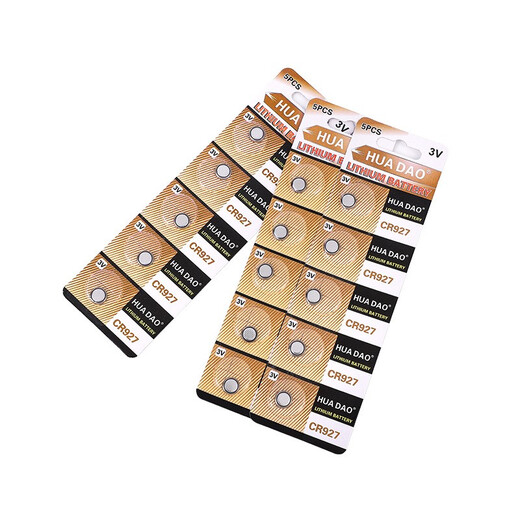 CR927 BOUTON BOUTAL BATTERIE BATTERIE PROCHEMENT CARDE ACCESSION RÉLÉCORDE CORRECTION CORRECTION COLLE PROTECTION EST PRODUCE POUPE 3V Lithium Electronic CR9273 Pack Free Phillips Tournevis