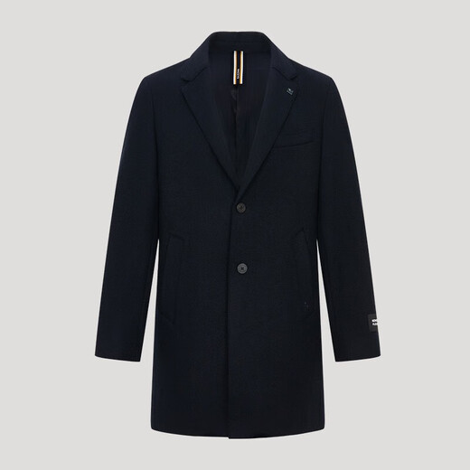 HAZZYS Men's Autumn Woolen Coat Commuting Wool Knitted Coat Men's ABSZH0ADH22