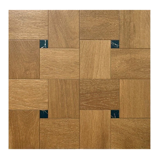 Apple Elf Versailles parquet wood grain brick 600x600 full porcelain white embryo dining room bedroom floor tiles anti-slip imitation solid wood floor 6630 mold X-font style full porcelain 3C Appendix G 600x600