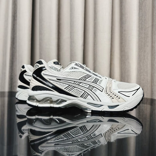 亚瑟士（asics）kayano14男女复古时尚跑步鞋低帮透气运动鞋1203A549官方旗舰 1203A549-021-烟灰- 36 =225mm偏小半码