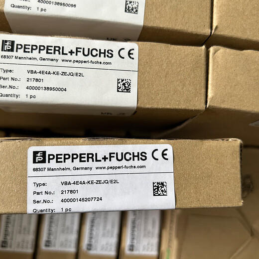 Pepperl+Fuchs safety barrier VBA-4E4A-KE-ZEJQ/E2L German P+F spot