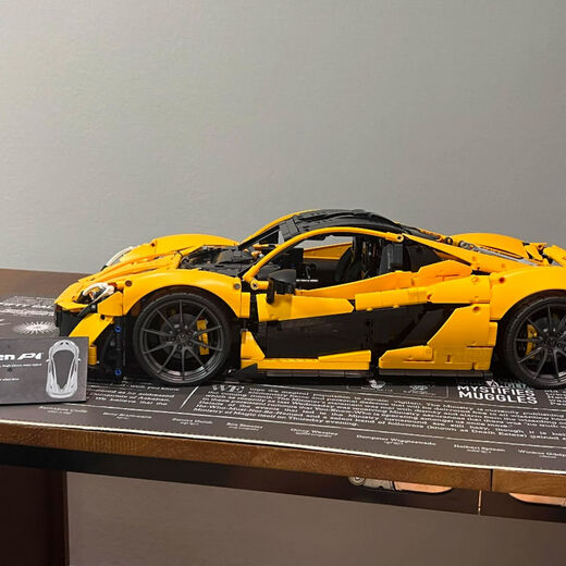 Version phare de la machinerie de blocs de construction chinoise McLaren P1 Sports Car 42172 Cadeaux de jouets de Toy Dynamic Super High Quality Dynamic de haute qualité + Version 3893