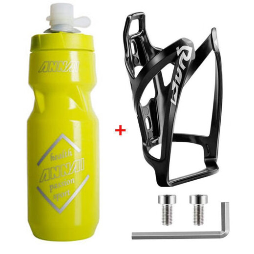 Giant (GIANT) is suitable for Giant bicycle water bottle cage, sports mountain road bike water cup holder clip, riding equipment accessories, PC water bottle cage black