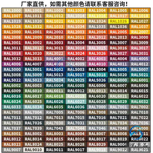 行后劳尔RAL5012淡蓝色RAL5013钴蓝色RAL5014鸽蓝色手喷漆自喷漆 RAL-5012-(淡蓝色)