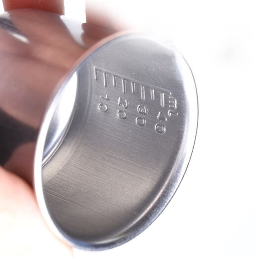 Qihuijie 304 stainless steel medicine cup rust-proof iodophor small medicine cup medicine liquid measuring cup with scale cup 304 stainless steel measuring cup 60ml