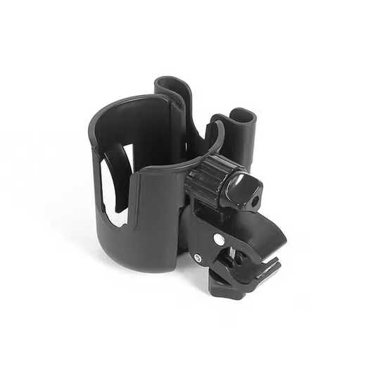 He Jiagong electric bicycle water cup holder two-in-one punch-free bicycle water bottle holder adjustable battery bicycle coffee milk tea cup holder with removable mobile phone position black-cup holder two-way