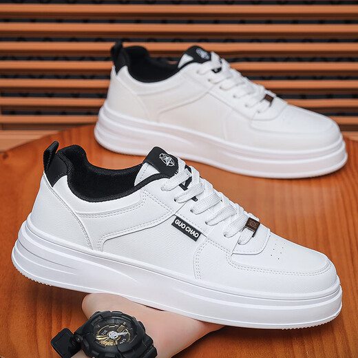 
Yijing 2025 new spring white shoes for men's breathable shoes for men Korean style students' versatile sports and casual shoes for white gray 16813 selected models 39 standard code