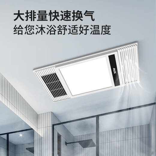 奥克斯（AUX）风暖浴霸灯暖照明排气一体集成吊顶300x600卫生间浴室式暖风机