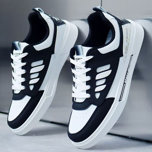 Ajom Light Luxury Chaussures pour hommes, nouvelles chaussures de planche de mode, chaussures décontractées à la mode d'été pour hommes, armée de l'air masculin n ° 1 AJ Chaussures blanches confortables, 9910 Gray blanc 40