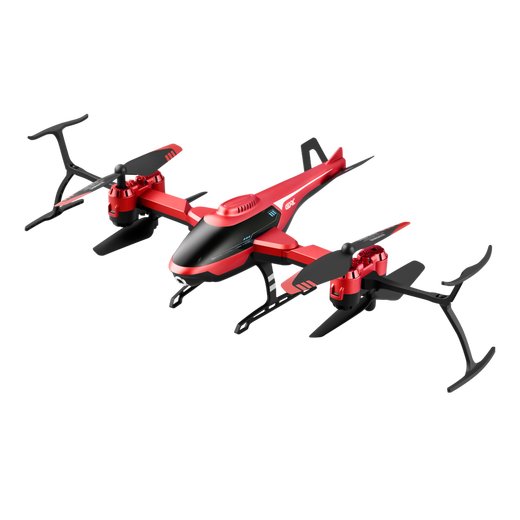 4DRC Fernbedienungssteuerung Mini Hubschrauber Nicht-DJI Drohne Luftfotografie HD Boy Toy Aircraft Model Aircraft Kindergeschenk Keine Luftbauer Fotografie [faltbare + intelligente Höheneinstellung] Rot 2 Sätze von Batterien + Fernbedienungsbatterie