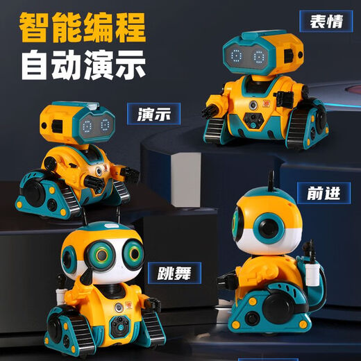 2024 Neue Gestenerkennung Fernbedienung intelligenter Roboter Elektrisches Programmieren zur Begleitung von Kindern, Jungen- und Mädchen -Spielzeug -Rundenmodell - Geste -Erfassungsaufnahme und singen und tanzendem Kampfkunst Single Electric Ladargable Battery