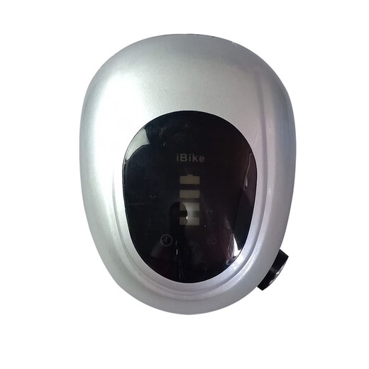 12348v36V Instrumento eléctrico de la pantalla Potencia de alimentación con luces Lámpara de ensamblaje de los faros del vehículo eléctrico simple cabezal 48V lei zhenzi plateado