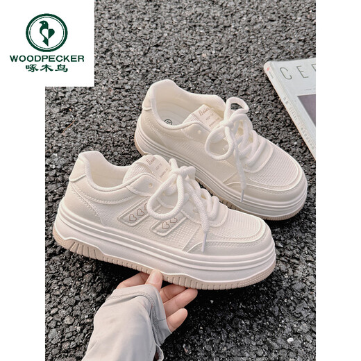 Spechts Sommer -Frauenschuhe, weiße Schuhe, Frauenrock, 2025 neue Mesh -Schuhe, atmungsaktives Mesh lässige Schuhe, Sportschuhe, 11162 Nebel und 37