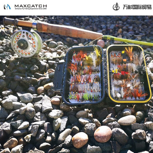 MAXIMUMCATCH飞钓微物套装Ultralite飞蝇溪流马口小号竿轮线饵出口麦凯诗 2号竿6624-1.98米(4节)套装