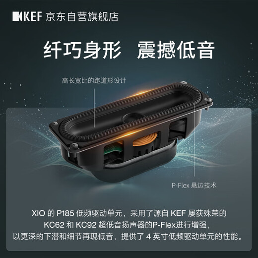 KEF new product launch XIO echo wall living room TV audio home theater speaker Dolby surround sound speaker panoramic sound silver gray