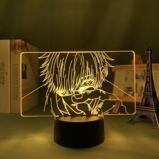 
Cool Le Fei returns to Wujoyu 3D Night Light Anime peripheral desktop ornament dormitory gifts for classmates day 9227 Wujoyu-6 16 color remote control charging model [gift box]