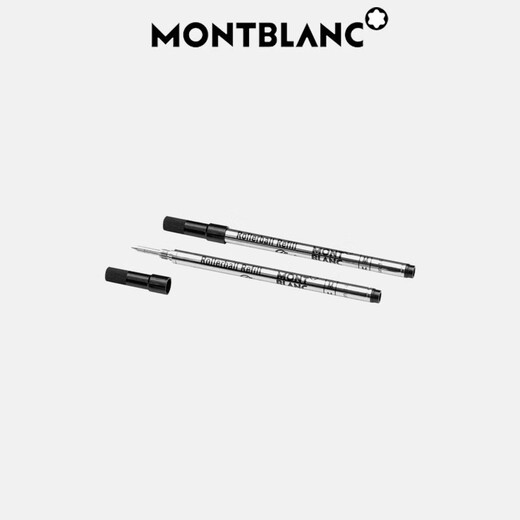 Montblanc MONTBLANC Meisterstück 163 signature pen refill 2 pack M tip 105158/128231 New Year gift