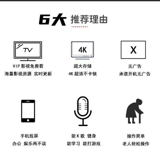 优选华为芯机顶盒终生免费看直播网络电视机顶盒双频高清电视机顶盒 【普通红外版】+永久免费会员