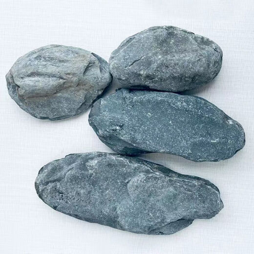 Fish tank stone ornamental stone aquarium decoration stream bluestone piece landscaping water and land tank original size fish shrimp turtle fake 80 tank size with 25 Jin Jin equal to 0.5 kg 10-12 pieces