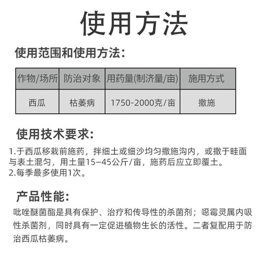 Phytozolin small powder medicine pyrazole oxamphenyl rose flower succulent potted rotten root blight granules horticultural anther fungicide