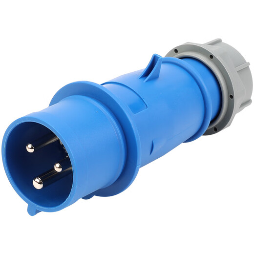 国曼欧标MNIEKNES 5孔16A防水插头工业航空5芯32A注塑机电源插座 5芯16A插头(MN1501)