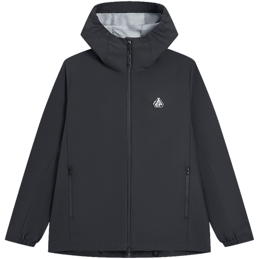 Jaqueta de concha suave de ala xtep cubierta de piel clara nueva chaqueta transpirable protección solar traje de pesca negro l