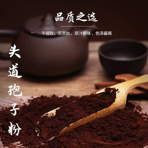 
Beijing Tongrentang raw materials Ganoderma lucidum spore powder head dou Break wall Ganoderma lucidum powder authentic spore oil 500g 100g Ganoderma lucidum spore powder [250g a bottle]