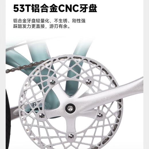 KOSDA Keshengda folding bicycle KF200 adult folding bicycle dolphin folding bicycle variable speed bicycle ultra-light matte black | parent-child riding + fast folding 451 wheelset | suitable for 140-185cm blueprint 8 speed