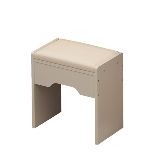 Xin Youliangjia Makeup Stool Dressing Table Stool High-end Bedroom Makeup Chair Beauty Manicure Stool SZ03 Warm White 40cm