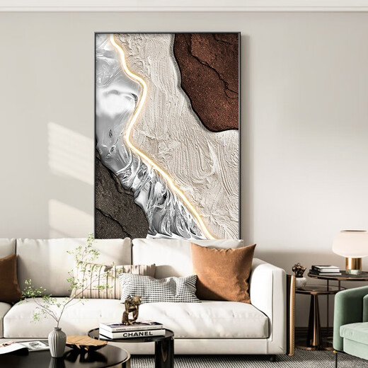 Sammlung moderner einfacher Wohnzimmer Dekoration Malerei abstraktes bodenstehe Sofa Hintergrund Wandhänge Malerei Veranda Korridor High-End-Wandgemälde