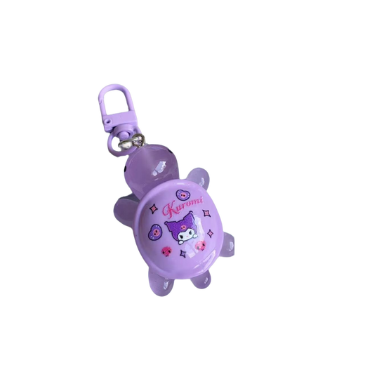 Keychain ins best friend schoolbag gift pendant car key ornament cute Sanrio print little turtle random color
