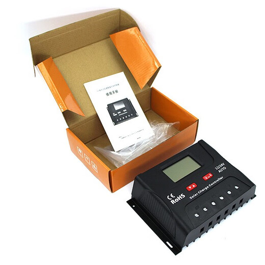 Solar charge and discharge controller power generation system charger universal intelligent controller 12v24v30a with USB interface