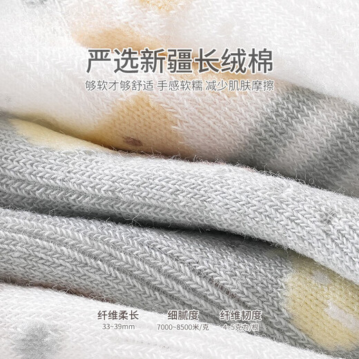 Neugeborene Babysocken im Frühlings- und Sommer-Mesh Ultra-dünnstil Kinder mittelschwerem Röhrenbaby im Sommer knochenlosen Losen von Baumwollsocken 9733 Serie Triple Pairs 1-3 Jahre alt Größe M Größe M für Fußlänge 12-14 cm