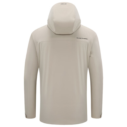 Pelliot Mountain Classic 2.0 Gooseberry Inner Waterproof Windproof Warm Mountaineering Suit Outdoor Three-in-One Shock Clothes Men and Women [Men] Light Beige Removable Gooseberry Inner S