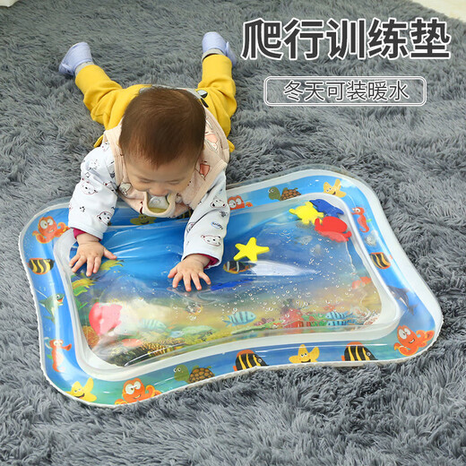 天启世纪宝宝学爬神器爬行婴儿引导玩具幼儿爬行垫训练玩具儿童健身6个月B 豪华款A50*60cm