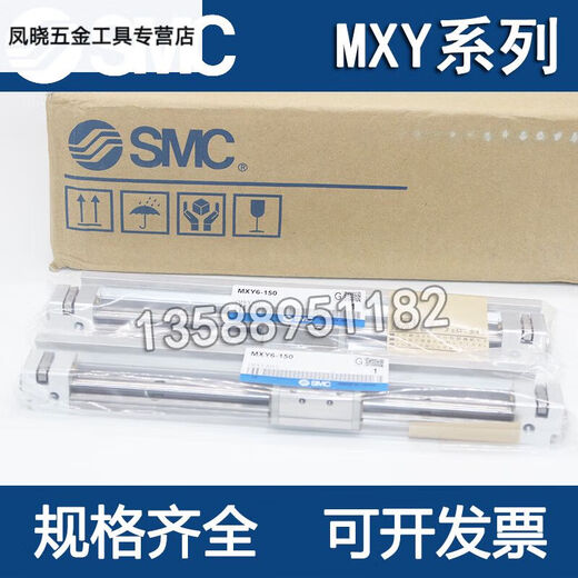 XMSJ Cilindro de portaobjetos sin barras neumático pequeño de precisión MXY681250100150200250300CMX MXY12350