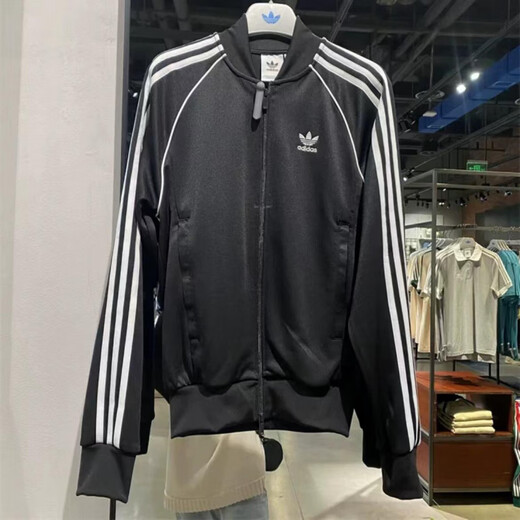 阿迪达斯 （adidas）外套女春季美式运动服复古夹克IM4545 IR9863 XS 100-130斤
