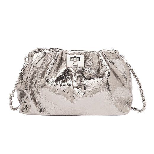 Golden Fox (Foxer) Top -Layer Cowide Women's Bag Damenbeutel große Kapazität Umhängetasche Crossbody Cloud Bag Helles Luxus -Freundes Geburtstag Geschenk