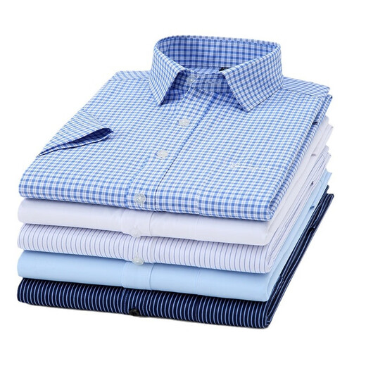 CEO YAGEOL CHASH CHASE Men Camina de manga corta, no escalada y anti-Rueca 2025 Summer Business Profess Profess Traje a rayas Lingo blanco DX6624 42