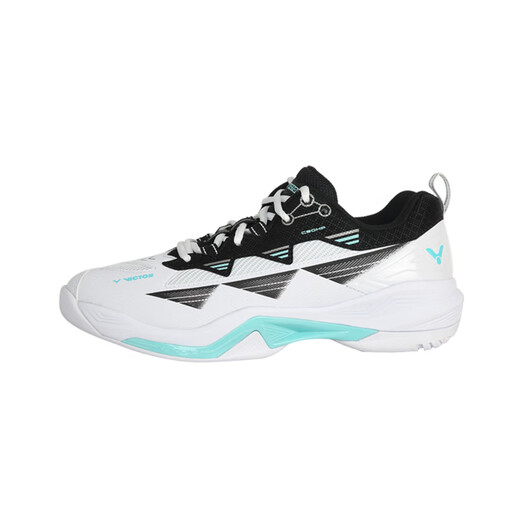 VICTOR victory badminton shoes 2025 new arrival anti-slip shock-absorbing sports shoes for men and women C90NLite C90HP AC white and black 41 (265mm)