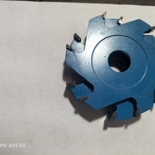 Qinkai portable cutting machine slotting thickened slotting carbon crystal plate slotting portable slotting groove woodworking slotting saw blade sharp 100 outer diameter inner hole 20 thickness 10 teeth number 6