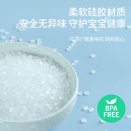 New baby teether, silicone molar stick, finger-eating stick, baby soothing chewing gum, anti-eating hand artifact, oral mushroom