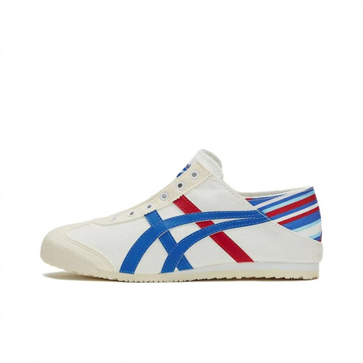 Onitsuka Tiger鬼冢虎春夏低帮男女鞋一脚蹬懒人鞋休闲帆布鞋透气运动情侣鞋 鬼冢虎樱花(布面) 40