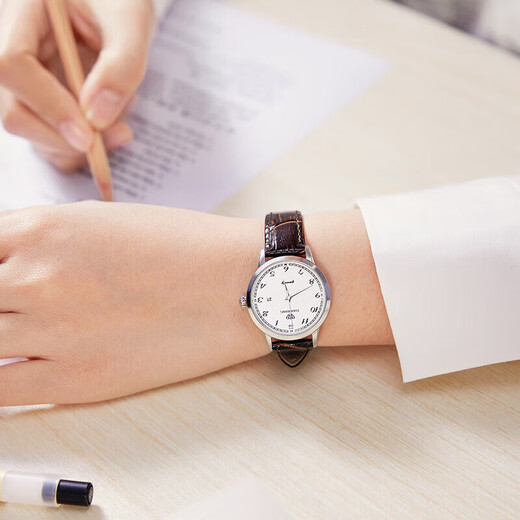 Tian Wang Watch Women's Canghai-Serie Simple Belt Quartz Damen Watch White LS3886S/D-A-A-A