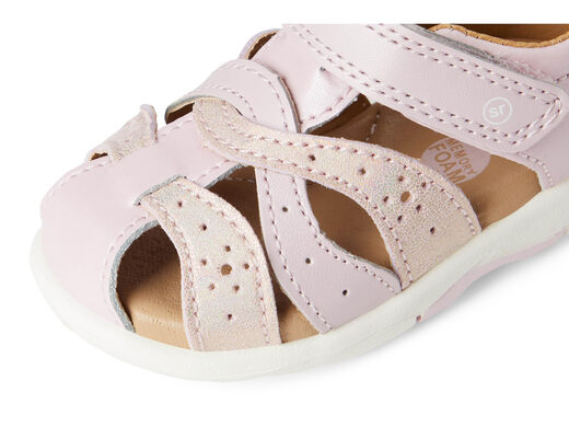 Stride riteStride Rite Unisex Kids SRT Xena Sandal, Pink Pink 8.5 Little Kid