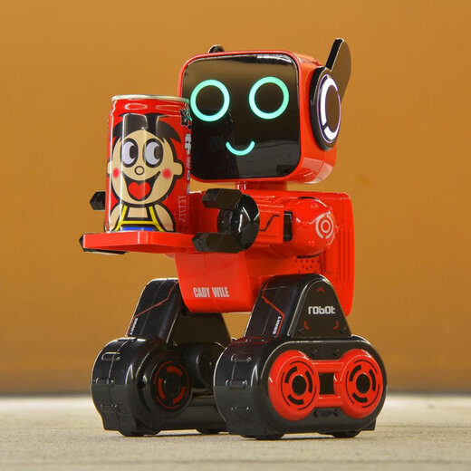 
Children's intelligent remote control robot toys Early education singing and dancing 3-6-7 years old charging boy gift Red upgraded version of intelligent dialogue + mobile APP Official standard configuration