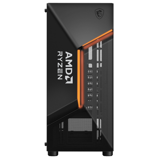 MSI Family Bucket AMD Ryzen 9700X/5060 Game Console Computer Desktop Assembly Computer Host DIY Complete Machine Air Duct Cooling Chassis Configuration Two 9700X/32G/1T